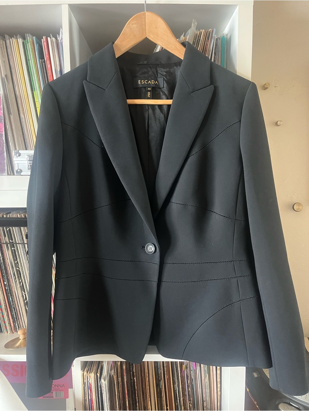 Vintage ESCADA blazer black size S